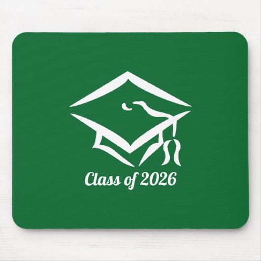 Graduation Class of 20?? KLYGRNWHT Customize Year Mousepad (Vorne)