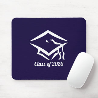 Graduation Class of 20?? NVYWHT Customize Year Mousepad