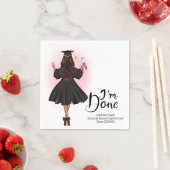 Graduation Class Of Party Serviette (Beispiel)