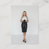 Graduation College Fund QR Code Cap & Bow Begleitkarte (Rückseite)