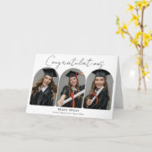 Graduation Congratulations Arch Photos Graduate Karte (Gelbe Blume)