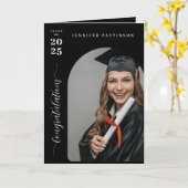 Graduation Congratulations Dream Big Graduate Karte (Gelbe Blume)