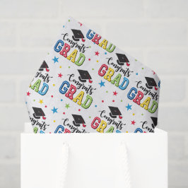 Graduation Decoupage Seidenpapier