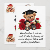 Graduation  einladung (Vorne/Hinten)