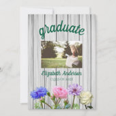 Graduation Garden Party Ankündigung (Vorderseite)