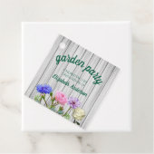 Graduation Garden Party Geschenkanhänger (Beispiel)