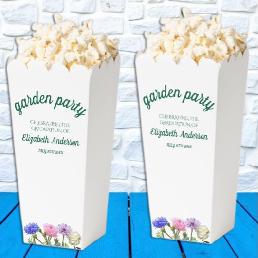 Graduation Garden Party Geschenkschachtel