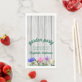 Graduation Garden Party Serviette