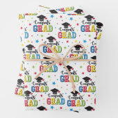Graduation Geschenkpapier Set (Beispiel)