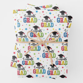 Graduation Geschenkpapier Set