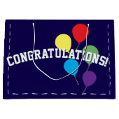 graduation gift bag große geschenktüte (Vorderseite)