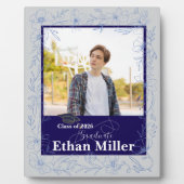 Graduation Gift for Son Photo Keepsake Fotoplatte (Vorderseite)