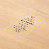 Graduation Gold lines and Grad cap Acrylic Acryleinladungen (Ablage )