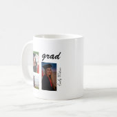 Graduation Grad 2025 personalized  Kaffeetasse (Vorderseite Links)