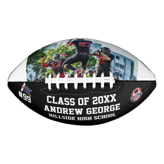 Graduation Graduate Grad Senior Night Class Of Football (Vorderseite)