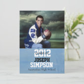 Graduation Invitation Cards Einladung (Stehend Vorderseite)