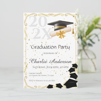 Graduation Invitation Einladung