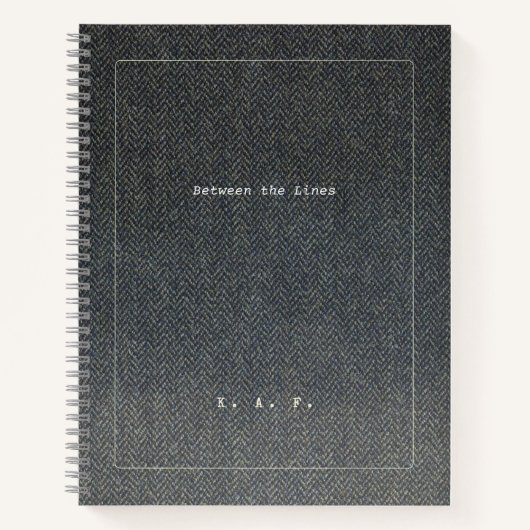 Graduation Journal 'Between the Lines'  Notizblock (Vorderseite)