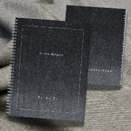 Graduation Journal 'In the Margins' Notizblock