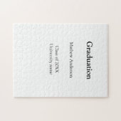 Graduation name class of 20XX university name simp Puzzle (Horizontal)