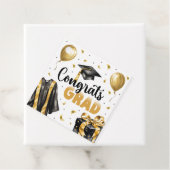 Graduation Neutral Black Gold High School College Geschenkanhänger (Beispiel)