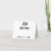 Graduation Note Card Karte (Rückseite)