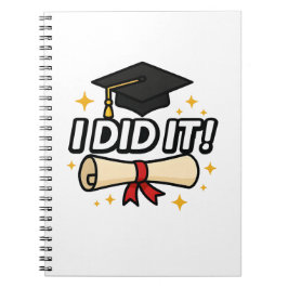 Graduation  notizblock