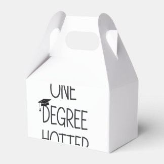 Graduation One Degree Hotter Funny College Masters Geschenkschachtel