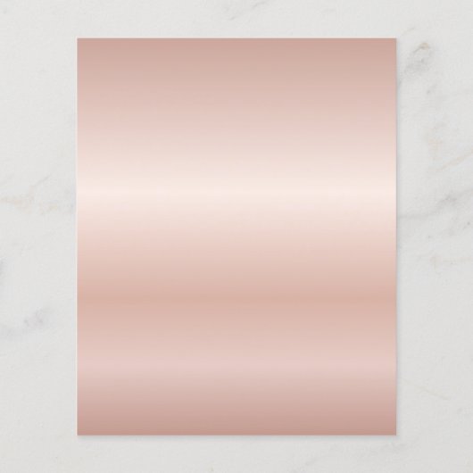 Graduation Party 2024 Rose Gold Einladung (Rückseite)