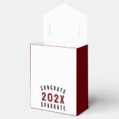 Graduation Party 2025 Gefälligkeitsbox Geschenkschachtel (Geöffnet)