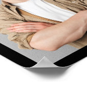 Graduation Party 3 Foto Black Poster (Ecke)