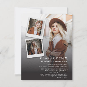 Graduation Party 4 Fotos Open House 2024 Grad Einladung