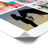 Graduation Party 55 FotoCollage benutzerdefinierte Poster (Ecke)