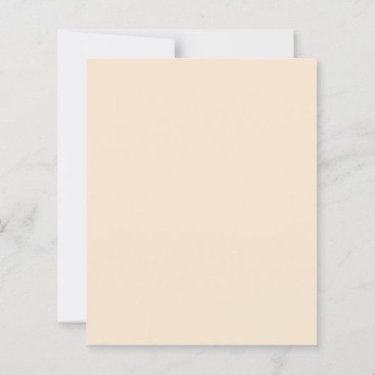 Graduation party Campagne She did it invitation (Rückseite)