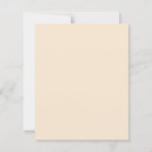 Graduation party champagne She did it invitation (Rückseite)