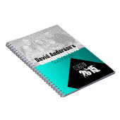 Graduation Party Class of 2018 Custom Guest Book 1 Notizblock (Rechte Seite)