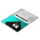 Graduation Party Class of 2018 Custom Guest Book 1 Notizblock (Linke Seite)