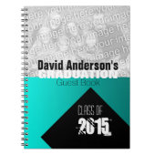 Graduation Party Class of 2018 Custom Guest Book 1 Notizblock (Vorderseite)