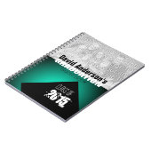 Graduation Party Class of 2018 Custom Guest Book 2 Notizblock (Linke Seite)