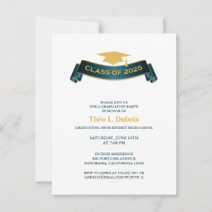 Graduation Party Class of 2025 Einladung