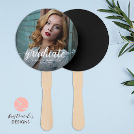 Graduation Party Foto Script Celebration Moderne Fächer