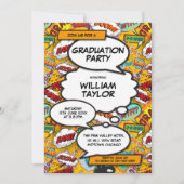 Graduation Party Fun Class of 2021 Foto Einladung (Vorderseite)