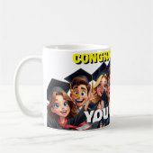 GRADUATION PARTY GIFT Geschenk für sie Kaffeetasse (Links)