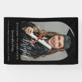 Graduation Party Graduate Photo Welcome Banner (Horizontal)