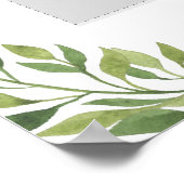 Graduation Party Greenerity Foto Stand Frame Poster (Ecke)