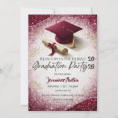 Graduation Party Invitation Einladung (Vorderseite)