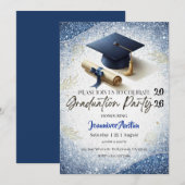 Graduation Party Invitation  Einladung (Vorne/Hinten)