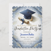 Graduation Party Invitation  Einladung (Vorderseite)