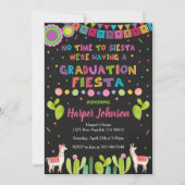 Graduation Party Invite Mexican Fiesta Invitation Einladung (Vorderseite)
