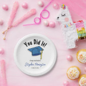Graduation Party Paper Plate Sie getan! Geschirr Pappteller (Party)